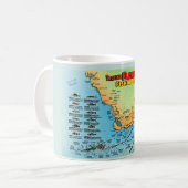 Florida Viskaart Mok (Voorkant links)