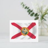 Florida Vlag Ansichtkaart Briefkaart (Staand voorkant)