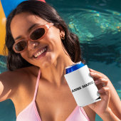 Florida vlag en bloem aangepaste koeler