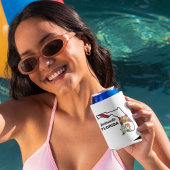 Florida vlag en bloem aangepaste koeler