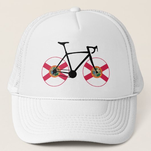 Florida Vlag Fietsen Trucker Pet (Voorkant)