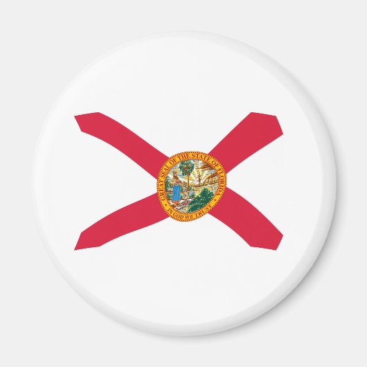 Florida Vlag Magneet (Voorkant)