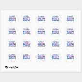 Florida voor Biden Harris Ronde Sticker (Vel)