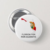 FLORIDA voor Ron DeSantis GOVERNOR Button (Voorkant /achterkant)
