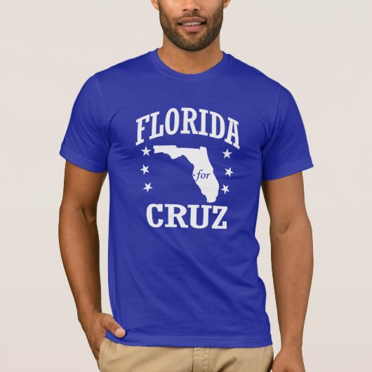 FLORIDA VOOR TED CRUZ T-SHIRT (Voorkant)