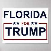 Florida voor Trump Poster (Voorkant)