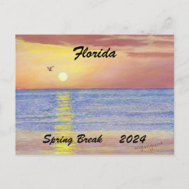 FLORIDA VOORJAARSVAKANTIE 2024 BRIEFKAART