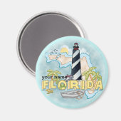 Florida Vuurtoren magneet (Voorkant / Achterkant)