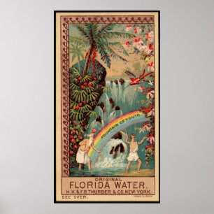 Florida Water Fountain of Youth  Poster