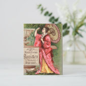 Florida Water Perfume 1881 Advertisement Briefkaart (Staand voorkant)