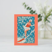  Florida Water Skiing World's Fair Briefkaart (Staand voorkant)