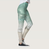 Florida Water Turquoise Green Ocean Zee Beach Leggings (Rechts)