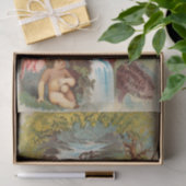 Florida Water Victoriaans en handelskaart Tissuepapier (Geschenk)