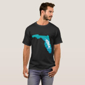 Florida Wave Vissen T-shirt (Voorkant volledig)