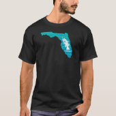 Florida Wave Vist T-shirt (Voorkant)