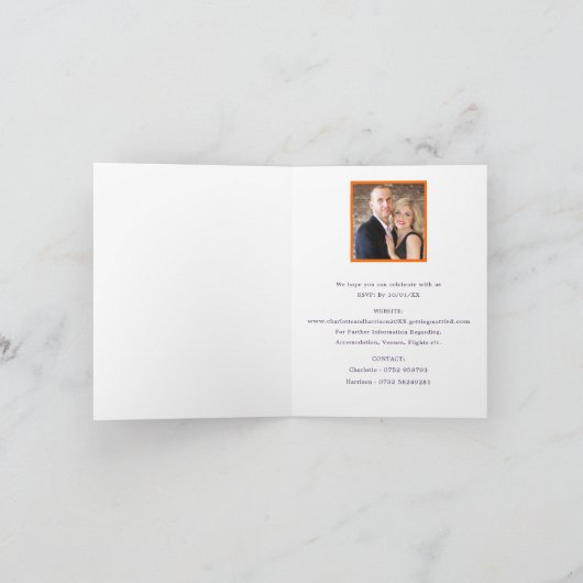 Florida Wedding Destination Invitations (Binnen)