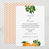 Florida Wedding Destination Invitations Kaart (Voorkant / Achterkant)