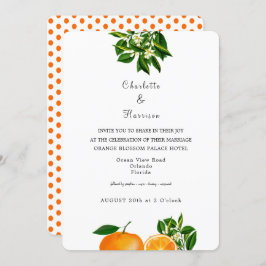 Florida Wedding Destination Invitations Kaart