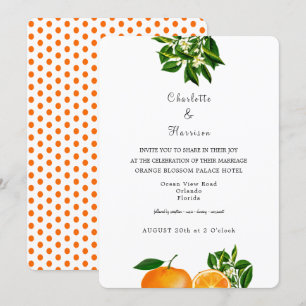 Florida Wedding Destination Invitations Kaart