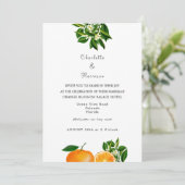 Florida Wedding Destination Invitations Kaart (Staand voorkant)