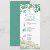 Florida Wedding Weekend Route voor gasten (Voorkant / Achterkant)