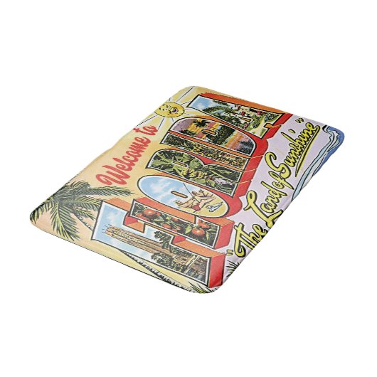 Florida Welkom Badmat (Gekanteld)