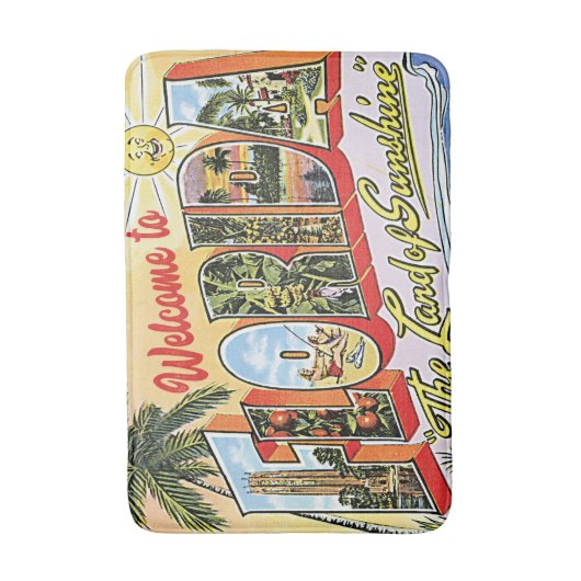  Florida Welkom Badmat (Voorkant Verticaal)