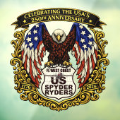 Florida West Coast Chapter - Sticker Adelaar USA25 (Vel 3)