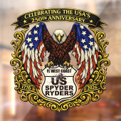 Florida West Coast Chapter - Sticker Adelaar USA25 (Vel 2)