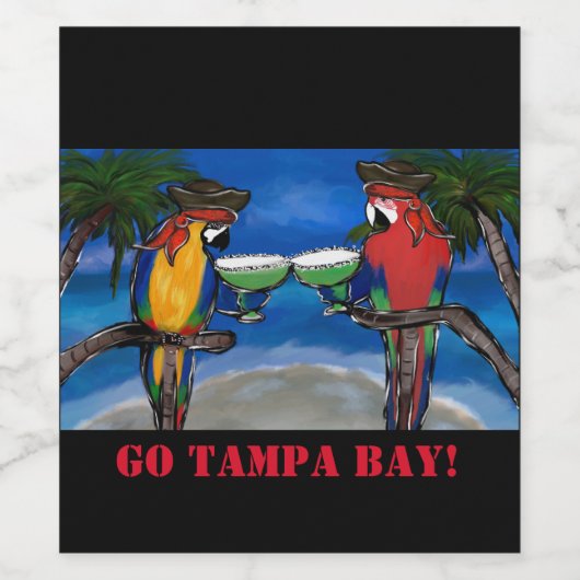 FLORIDA WIJN ETIKET (Enkel label)