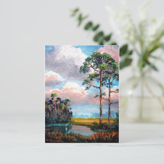 Florida Wilderness Briefkaart (Staand voorkant)