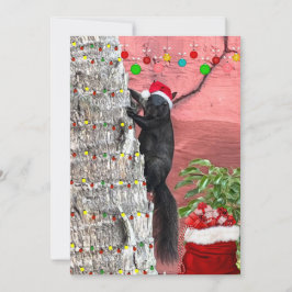 Florida Wildlife Christmas Flat Holiday Card Feestdagenkaart