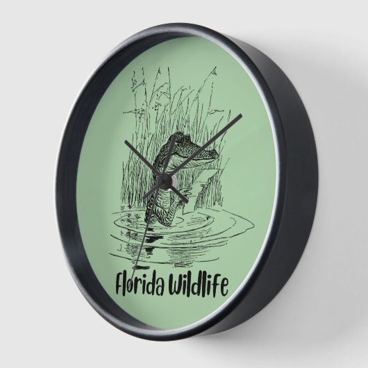 Florida Wildlife Clock (Hoek)