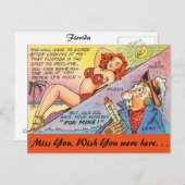 Florida, Winters Briefkaart (Voorkant / Achterkant)
