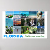 Florida Wishing dat je hier was... Poster (Voorkant)