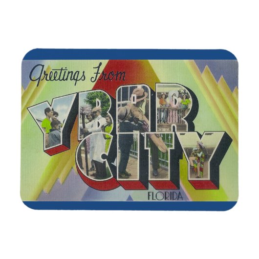 Florida, Ybor City Magnet Magneet (Horizontaal)