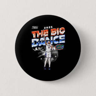 Florida zal Richard NCAA Final Four 2025 Heren Sk Ronde Button 5,7 Cm