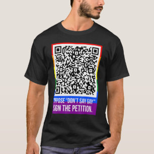 Florida zal zeggen homoseksuele LGBTQ homorechten T-shirt