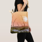 Florida Zee Oats Sunrise Tote Bag (Dichtbij)