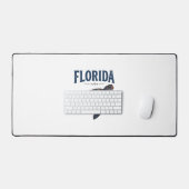 Florida Zeeschildpad Vintage Gravure Grafisch_1 Bureaumat (Keyboard & Muis)