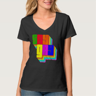 Florida zeggen homo lgbt homorechten 9 t-shirt
