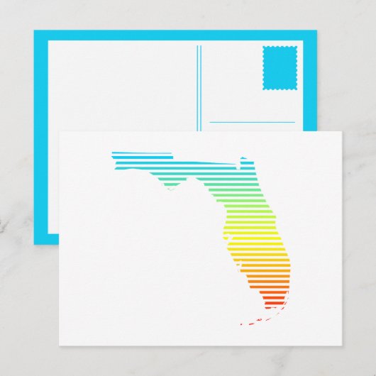 florida zomerval briefkaart (Voorkant / Achterkant)