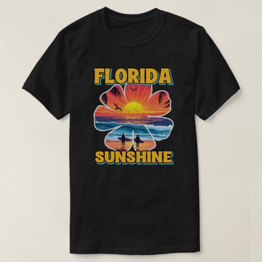 Florida Zonneschijn T-shirt (Design voorkant)