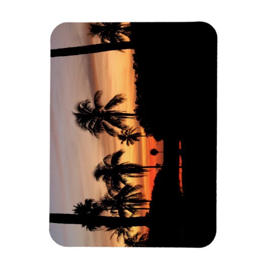 Florida zonsondergang magneet (Verticaal)