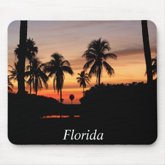 Florida zonsondergang muismat (Voorkant)
