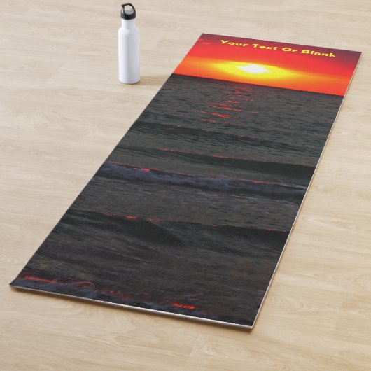 Florida Zonsondergang Yogamat (In situ)