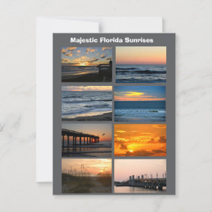 Florida zonsopgangen  briefkaart