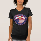 Florida, zwart t-shirt, t-shirt (Voorkant)