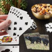 Florida Zwarte Beer Pokerkaarten (Insitu)