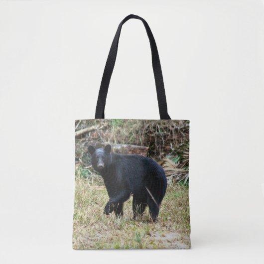 Florida Zwarte Beer Tote Bag (Voorkant)